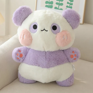 40cm Cozy Panda Plushie Soft Toy (One)