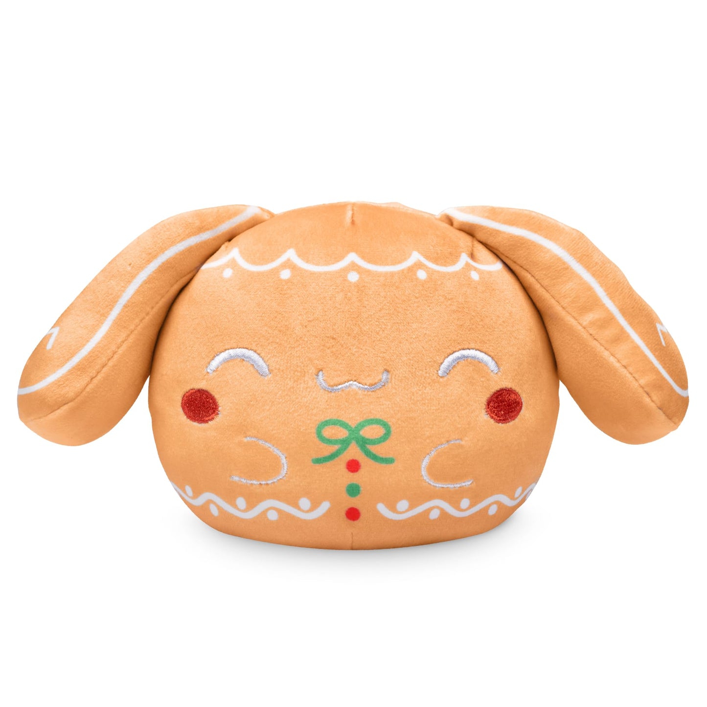 TeeTurtle Cinnamoroll Christmas Reversible 4" Plushie - Gingerbread - Officially Licensed Sanrio - Cute Kawaii Soft Holiday Stuffed Animal