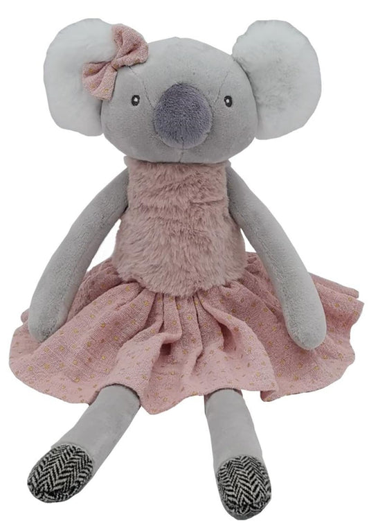 Mikee Fluffie Koala Stuffed Animals for Girls15.7" Girl Koala Plushies with SkirtCute Stuffed Animal for Girls As
