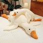 CottonStar Goose Stuffed Animal 51 Inch Plush Doll Toy Cute Duck Plush Cushion Soft Huge Plushies Pillow Gift for Kids and Friends White