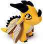 Kobataro Wings Dragon Plush Stuffed Animal Plushies Toys Cute Fire Dragon Stuffy Figure Gift for Kids Boys Girls Fans for Aged 3+ (Yellow)