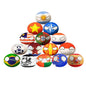 HOMKT 15pcs Country Ball Plushies Countryballs Plushies Plush Charm Country Balls for Children and Adults （4in）