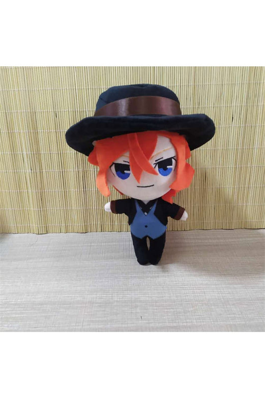 Roocnie Chuuya Plush Bungo Stray Dogs Plushie BSD Anime Stuffed Doll for Gift 7.9 inch/20cm