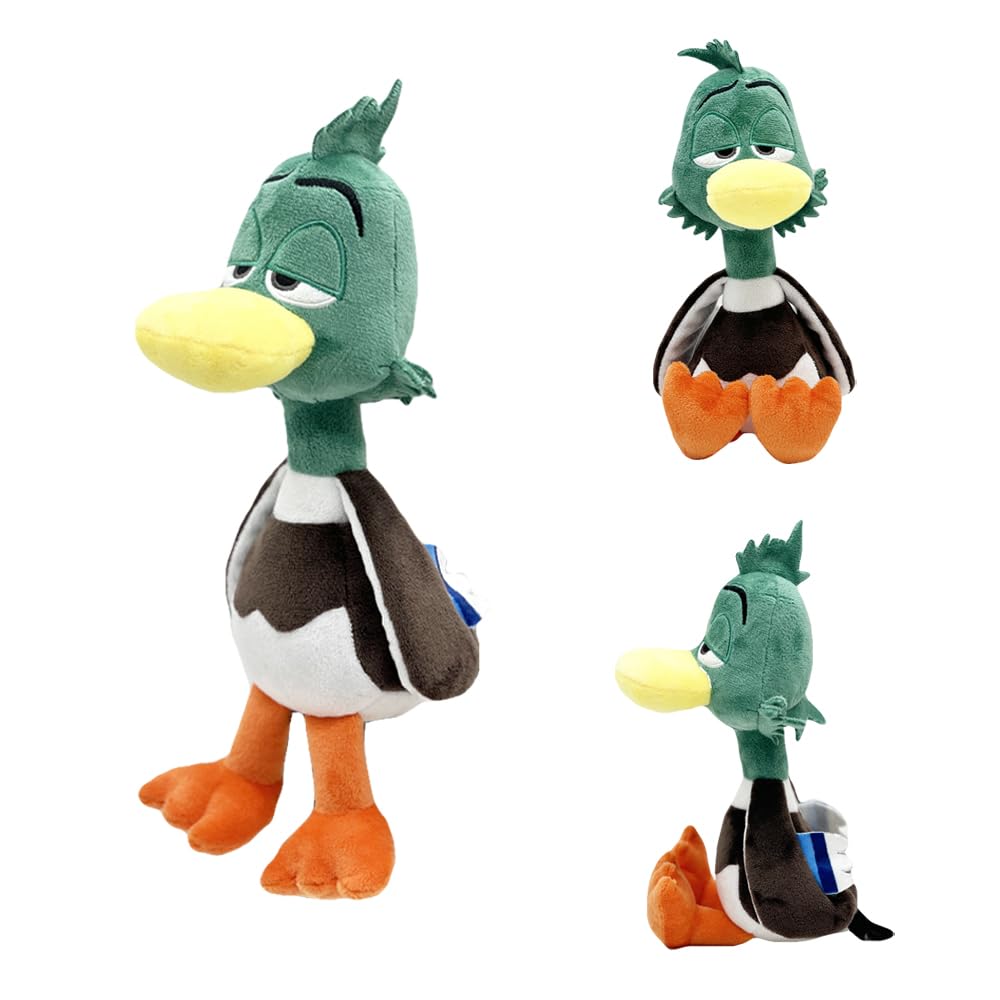 Mi Plushies Gration Toy Gwenn Mallard Duck Stuffed Animal 11.8in Duck Plush Toys Movie Character Gifts for Girls and Boys