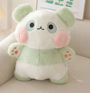 40cm Cozy Panda Plushie Soft Toy (One)